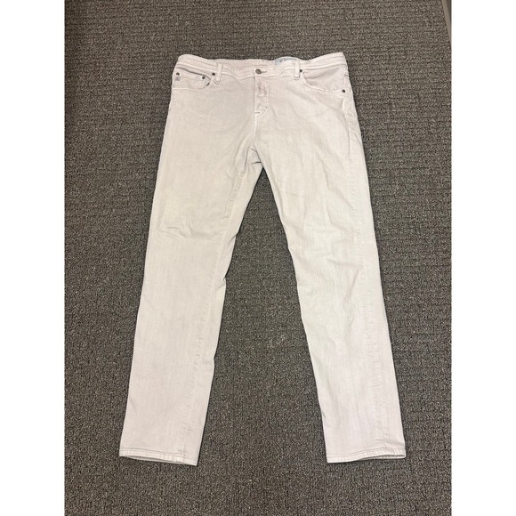 Adriano Goldschmied AG-ED Denim‎ Mens Size 40R Light Grey See Details - Picture 1 of 11